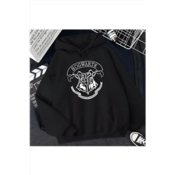 Hunors Sportswear & Company Harry Potter Hogwarts Baskılı Sweatshirt