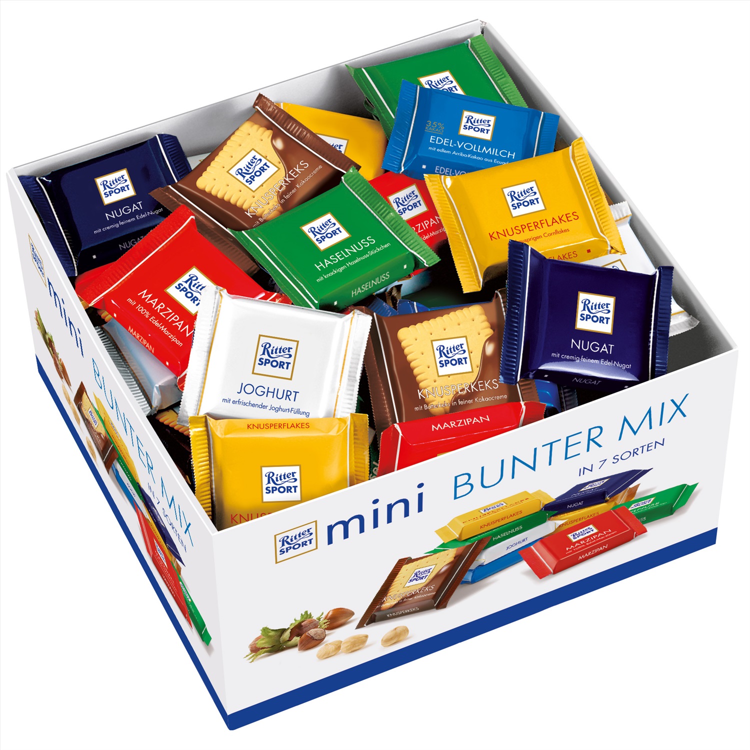 Ritter sports. Шоколад Ritter Sport Mini bunter Mix 7 вкусов 16,67 г х 84 шт. Шоколад Ritter Sport Mini. Риттер спорт шоколад мини набор. Ritter Sport Mini 1400г.