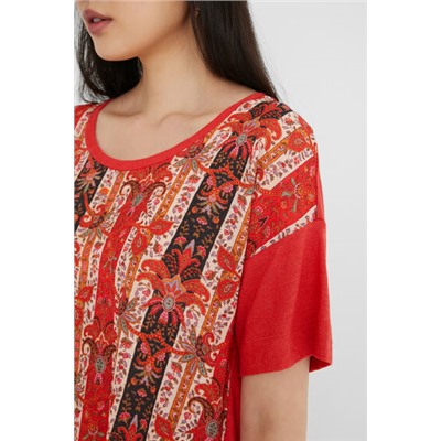 Camiseta cenefas boho