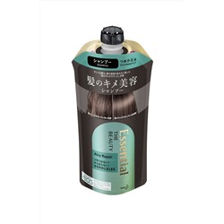 KAO Шампунь для волос ESSENTIAL THE BEAUTY восстанавливающий и разглаживающий, сменная упаковка 340 мл