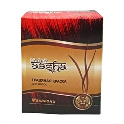 AASHA HERBALS Mahogany hair dye Краска для волос Махагони 60г