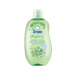 D-nee Organic For Newborn Head _ Body Baby Bath 200 ml