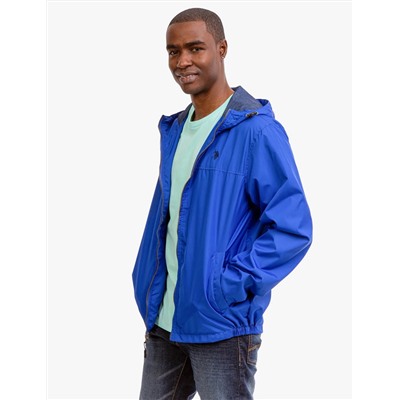 ESSENTIAL HOODED WINDBREAKER