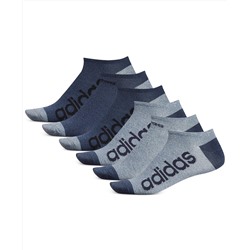 adidas Men's 6-Pk. Superlite Linear No-Show Socks