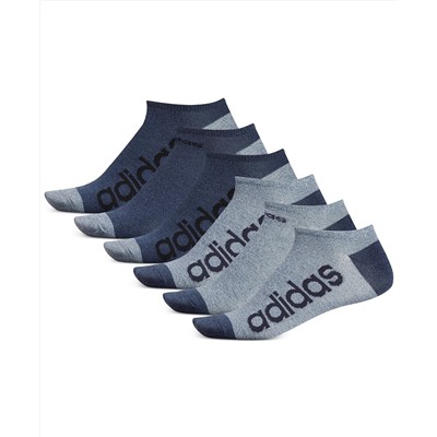 adidas Men's 6-Pk. Superlite Linear No-Show Socks