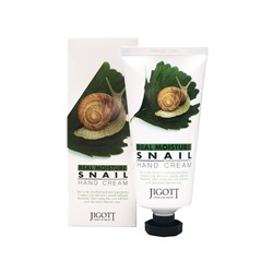 JIGOTT Real Moisture Snail Hand Cream Крем для рук с муцином улитки 100мл