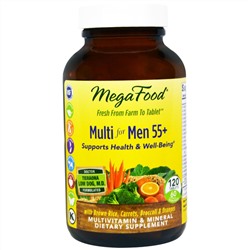 MegaFood, Мультивитамин для мужчин от 55 лет, 120 таблеток