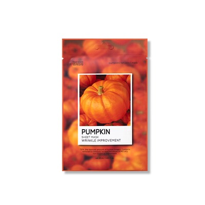 TENZERO PUMPKIN SHEET MASK Тканевая маска для лица с экстрактом тыквы 25мл