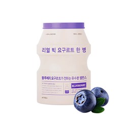 Real Big Yogurt One-Bottle (Bluberry), Черника тканевая маска