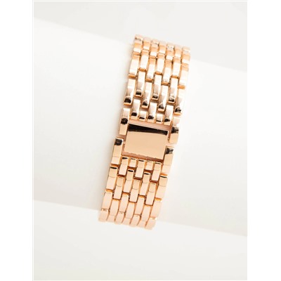 LADIES CLASSIC ROSE GOLD LINK WATCH