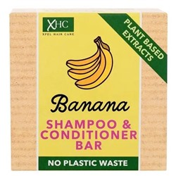 XHC Banana Твердый шампунь и кондиционер 60гр.
