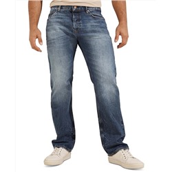 GUESS Men's Rodeo Faded Straight Leg Jeans Size: 34x32