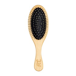 [LEI] Расчёска для волос деревянная МАССАЖНАЯ пластиковые зубцы серия 220, 1 шт