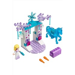 LEGO ® | Disney Princess™ Elsa ve Nokk’un Buz Ahırı 43209 - Yaratıcı Oyuncak Yapım Seti (53 Parça) 5505