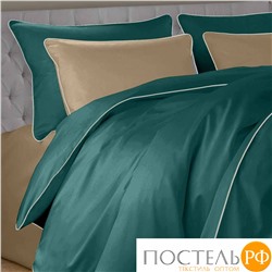 113310102-сгL45 Наволочка Satin Luxe 70х70 бирюза