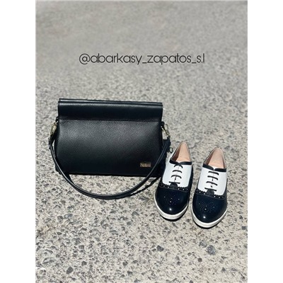 BDA · 6180 negro+Ab.Zapatos PELLE Milan (930) negro АКЦИЯ