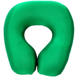 Подушка под шею Игрушка Релакс зеленая