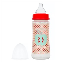 Детская бутылочка 360 мл силиконовая детская соска +1 месяц Deliplus