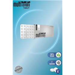 Multibiotin 5000 Mcg 60 Tablet- Biotin, Demir, Çinko (saç, Tırnak Ve Cilt Için) NMT