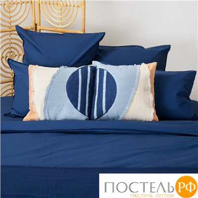 TK20-BLI0007 Комплект постельного белья темно-синего цвета из органического стираного хлопка из коллекции Essenti 150х200 см