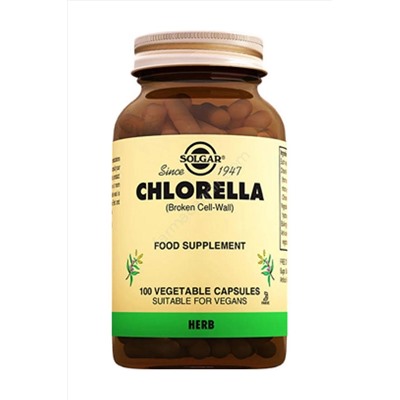 Solgar Chlorella 520 mg 100 Kapsül 5533