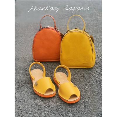 AB.ZAPATOS · 3201 OCRA+AB.Z · Pelle · mochila NAPA (630) NARANJA-AMARILLO