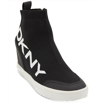 DKNY Women's Catelin Slip-On Wedge Sneakers