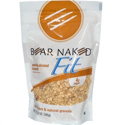 Bear Naked, Fit , 100% натуральная гранола, ваниль и миндаль 12 унции (340 г)