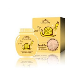 Улиточная пилинг-сыворотка для лица с женьшенем Casanovy 10 гр / Casanovy Snail Plus Ginseng Facial Peeling Serum 10 g