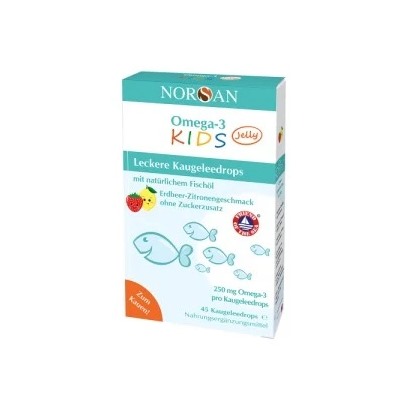 Norsan Omega-3 Kids Jelly Dragees