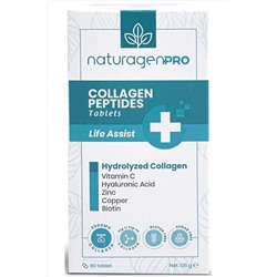 Naturagen Pro Kolajen 90 Tablet Hidrolize Collagen (TİP-1&TİP-3 HYALURONİC ACİD,VİTAMİN C,BİOTİN,ÇİNKO,BAKIR) 8682780741285