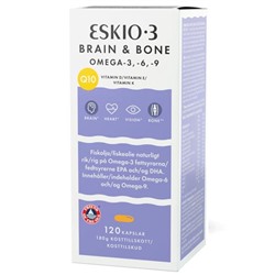 Eskio-3 Omega-3-6-9 Для мозга и костей 120капс