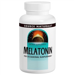 Source Naturals, Мелатонин, Таблетки с замедленным высвобождением, 3 мг, 240 таблеток