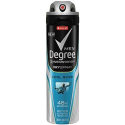 MotionSense Антиперспирант Дезодорант | Degree Men MotionSense Antiperspirant Deodorant Dry Spray Cool Rush 3.8 oz.