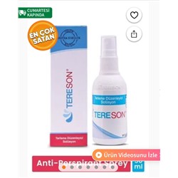 Tereson El,ayak, Koltuk Altı Terleme Önleyici Ve Ter Kokusuna Karşı Koruma Antiperspirant Sprey 50 ml