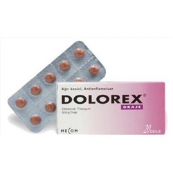 DOLOREX 50 mg 20 draje (название лекарства на русском / аналоги Диклофенак)