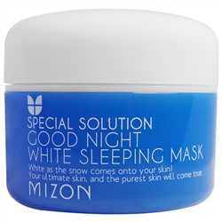 Mizon, Особое средство, белая маска для сна «Спокойной ночи», 2,70 жидк. унц. (80 мл)