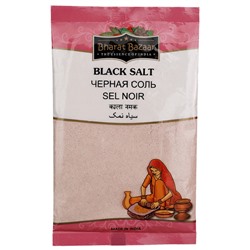 BHARAT BAZAAR Kala Namak Black Salt Черная Соль 100г