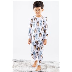 Хлопковая пижама для мальчика LE&LO