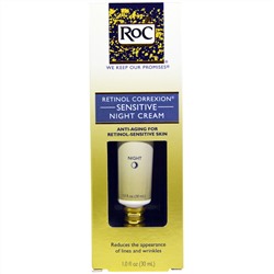 RoC, Ретинол Коррексион, ночной крем для чувствительной кожи, 1 жидк. унц. (30 мл)