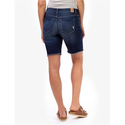 DENIM BERMUDA SHORTS