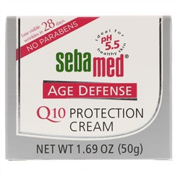 Sebamed USA, Против возраста, защитный крем с Q10, 1,69 унц. (50 г)