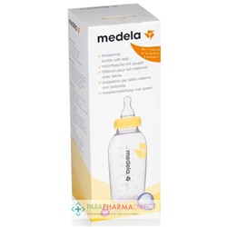 Medela Biberon 250ml + Tétine Taille M sans BPA