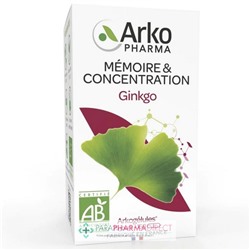 ArkoPharma ArkoGélules - Ginkgo - Mémoire Concentration - BIO 150 gélules