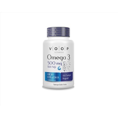 VOOP Omega 3 Рыбий жир 1200 мг 60 капсул