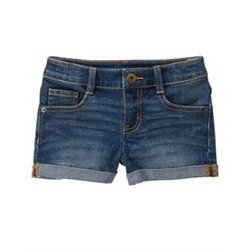 Rolled Jean Shorts