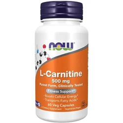 Now l-карнитин 500 мг 60 шт.