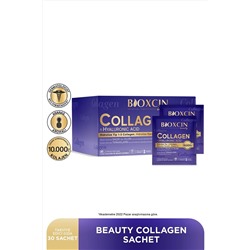 Bioxcin Beauty Collagen Toz 30 Saşe X 10.000 Mg Tip 1 - Tip 3 Hidrolize Kolajen - Keratin 8680512630821