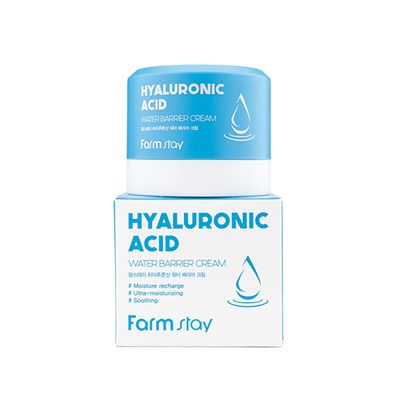 FarmStay Hyaluronic Acid Water Barrier Cream Увлажняющий защитный крем с гиалуроновой кислотой 80мл