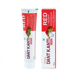 PATANJALI Dant Kanti Red Toothpaste Зубная паста с аюрведическими травами 100г